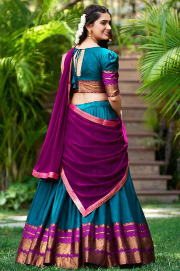 Pattu Half Saree