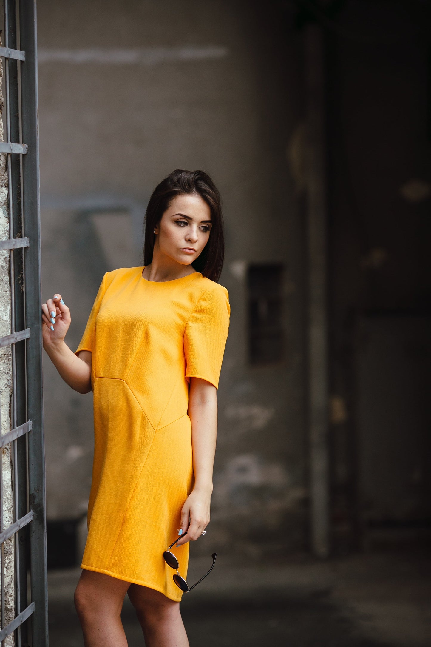 orange kurti